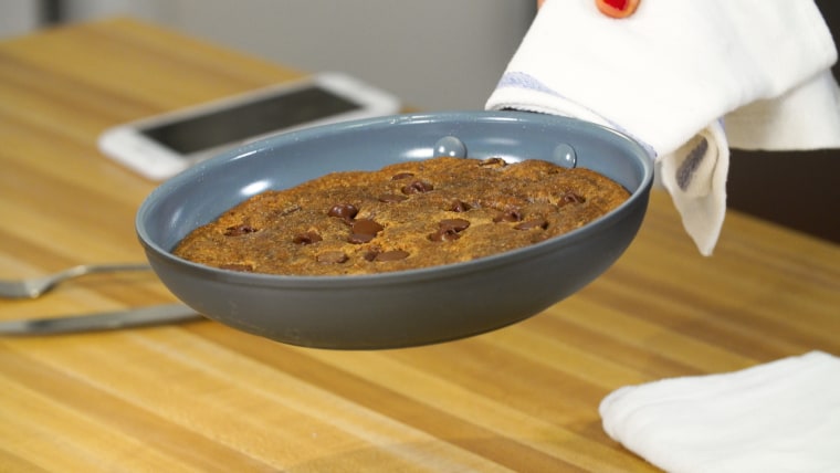 Samah Dada's Chocolate Chip Cookie Pie is so decadent no one will know it's vegan.