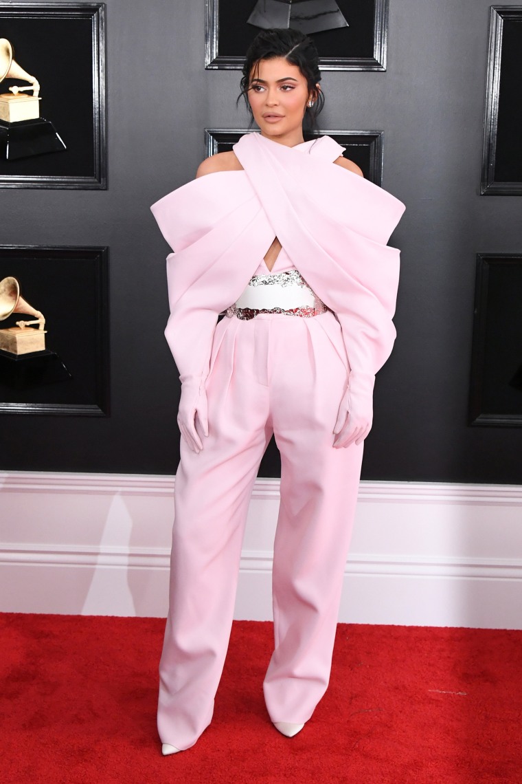 Image: Kylie Jenner at Grammys 2019