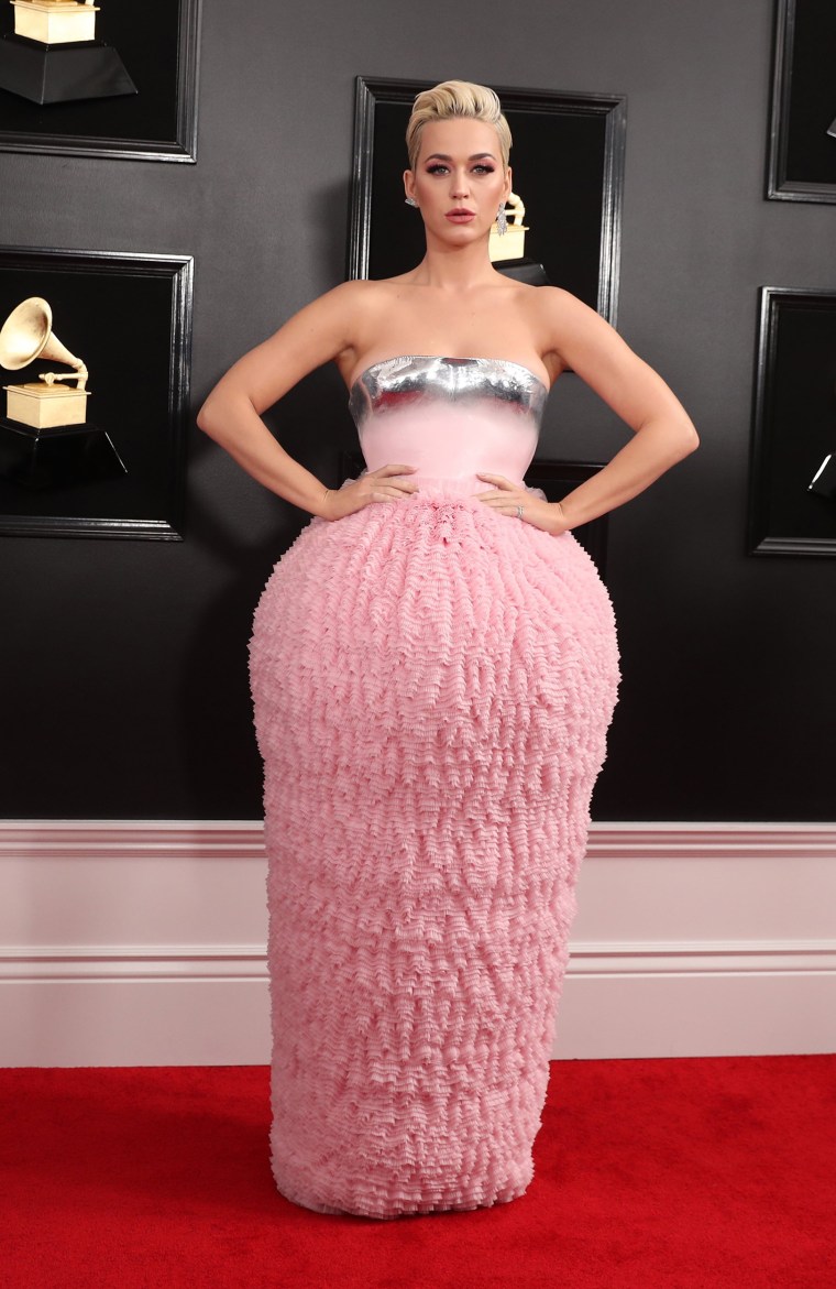 Image: Katy Perry at Grammys 2019