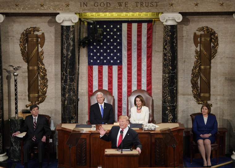 Image: U.S. President Trump delivers his second State of the Union address to a joint session of the U.S. Congress in Washington