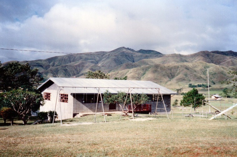 The Aritao boarding school in the Philippines in 1988.