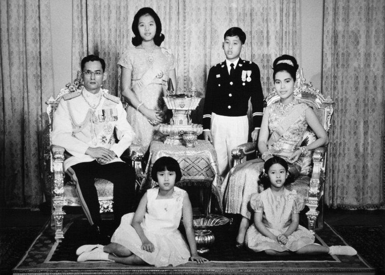 Image: The Thai royal family in the 1960s