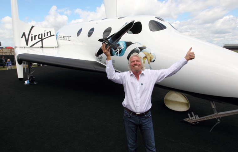Virgin Galactic Founder Richard Branson Sets Date Of First Trip Into Space