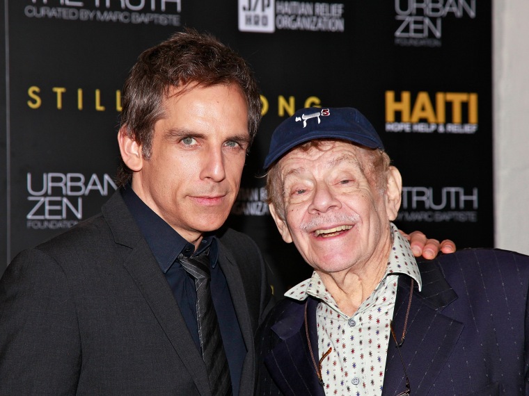 Image: Ben Stiller, Jerry Stiller, HELP HAITI - Urban Zen HHRH &amp; The Stiller Foundation Honor Sean Penn