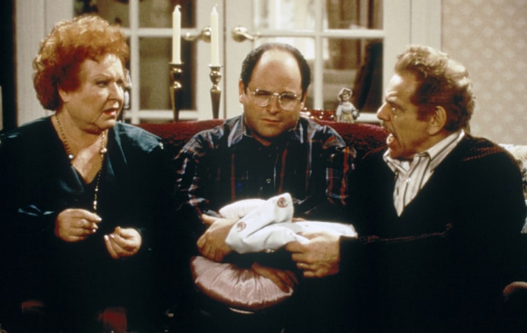 Image: Jerry Stiller, Estelle Costanza, Jason ALexanderSeinfeld