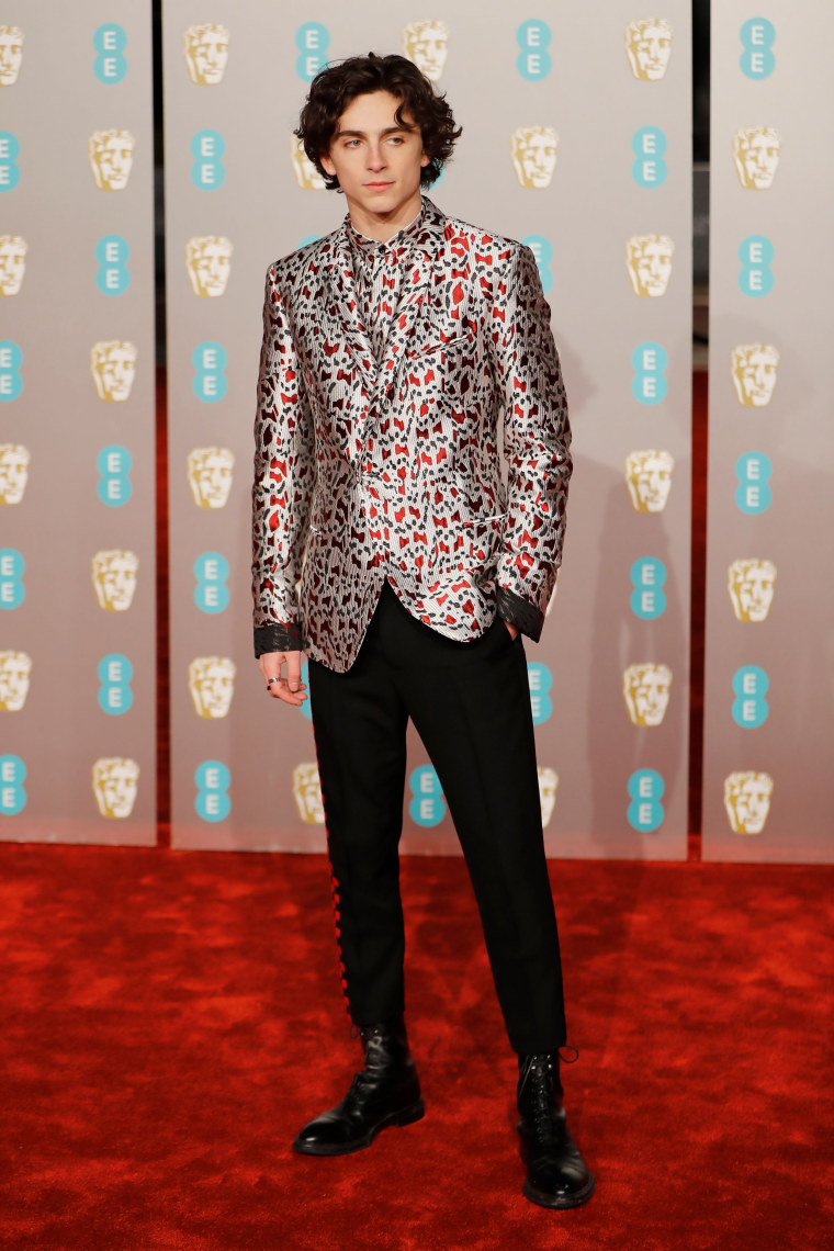 Timothee Chalamet, BAFTAs red carpet roundup