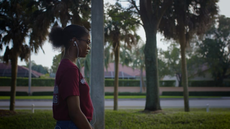 Aalayah Eastmond in Parkland, Florida