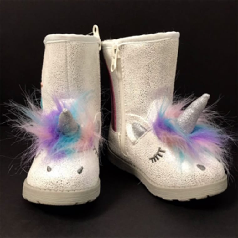 Target recalls unicorn boots due to choking hazard