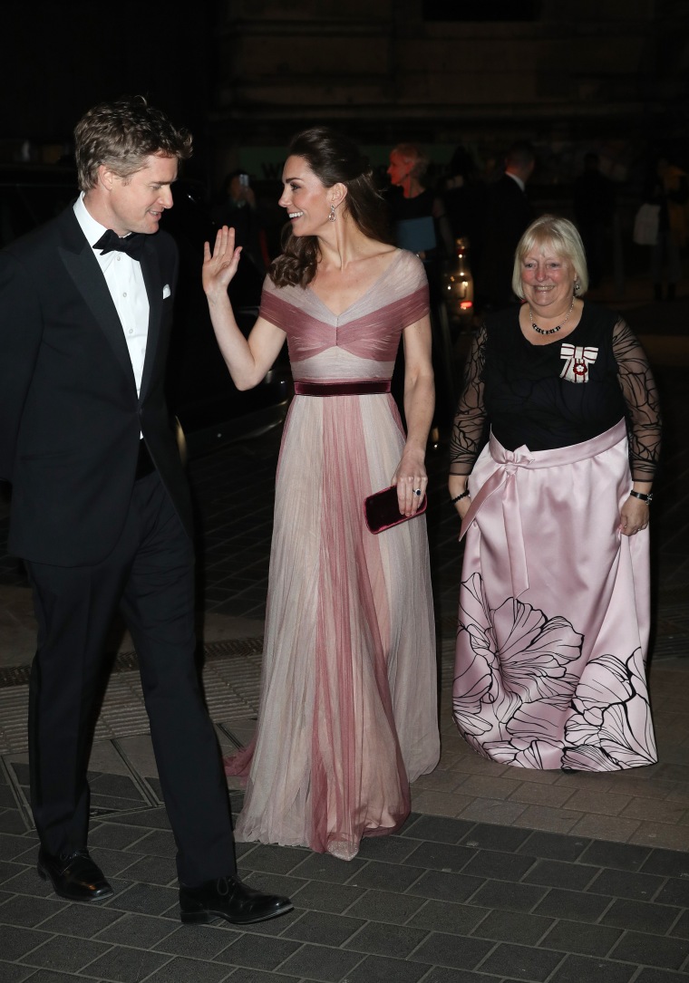 The Duchess of Cambridge Is Pretty in Pink Wearing Gucci - Fashionista