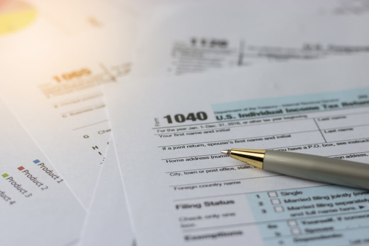 Image: Tax form