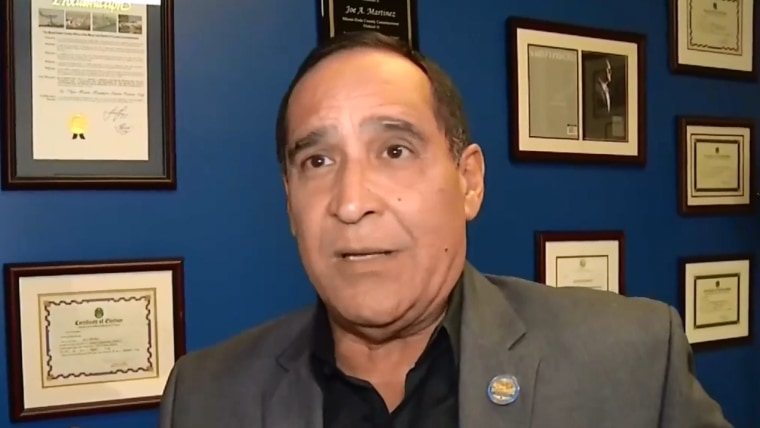 Miami-Dade Commissioner Joe Martinez.