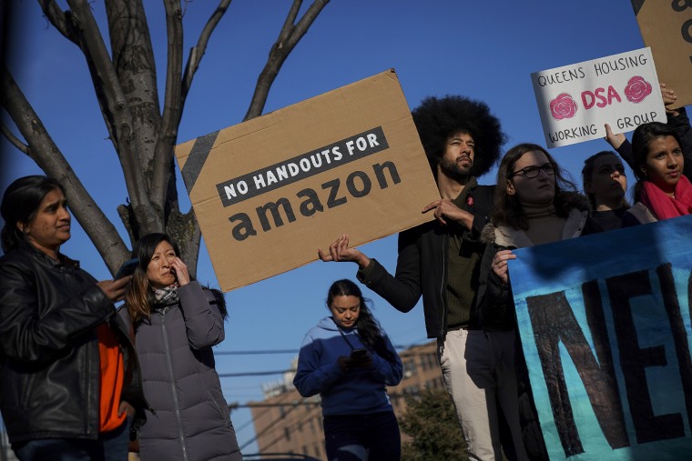 Image: After Local Opposition, Amazon Cancels Plans For Major Campus In New York