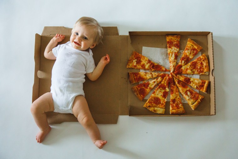 Cutest pizza party ever!