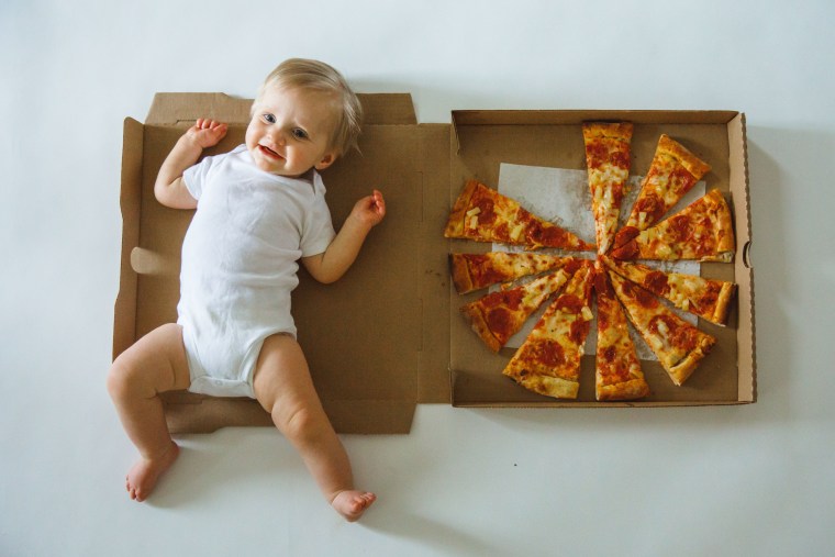 Pizza cheap baby grow