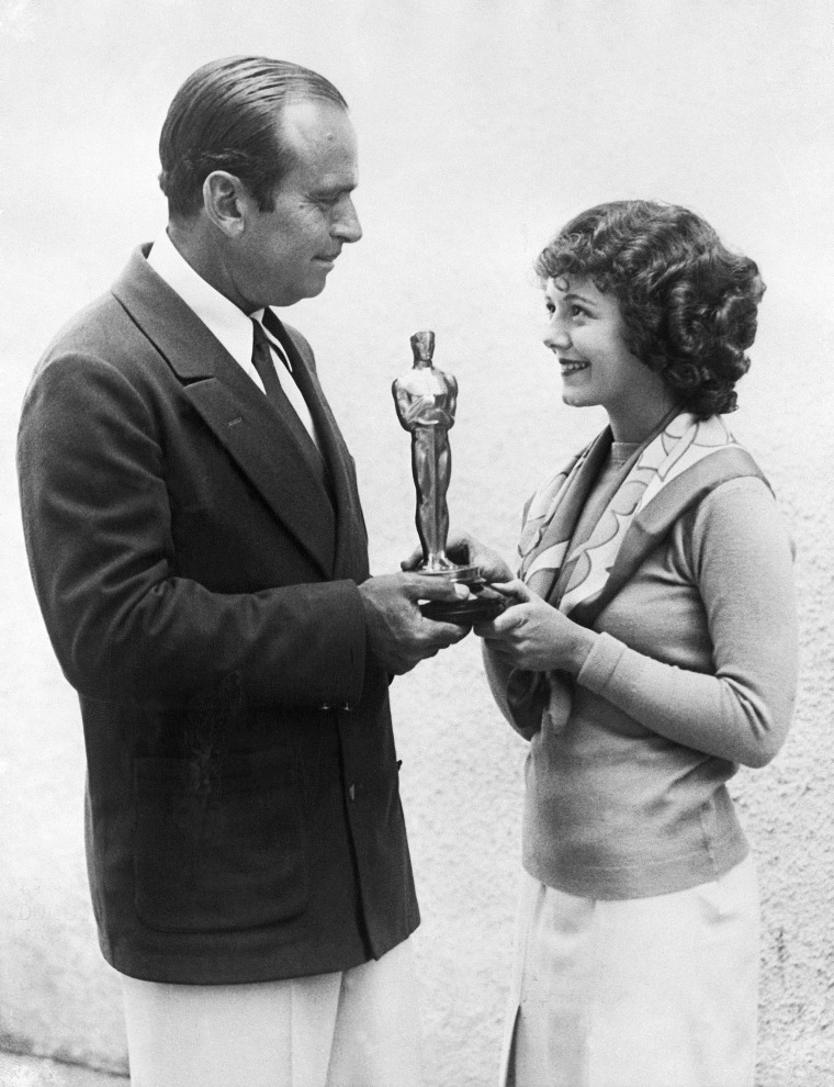 Janet Gaynor at the 1929 Oscars