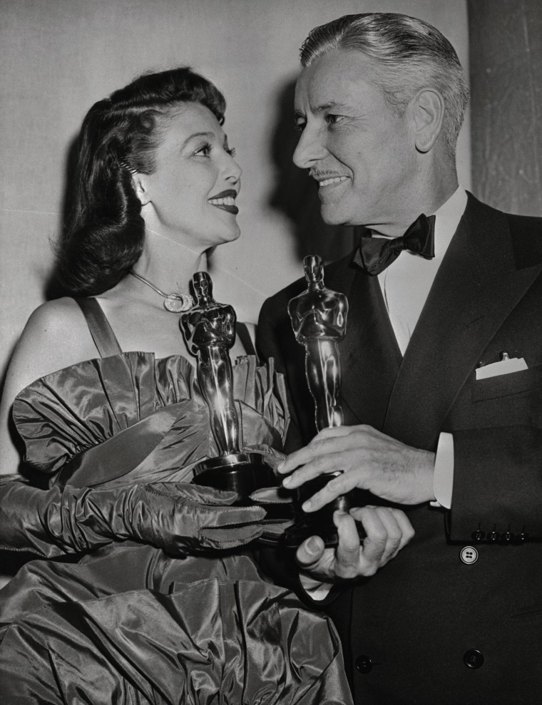 Loretta Young at the 1947 Oscars