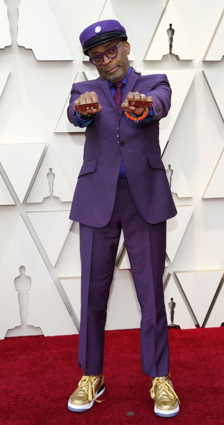 Spike Lee Oscars red carpet 2019