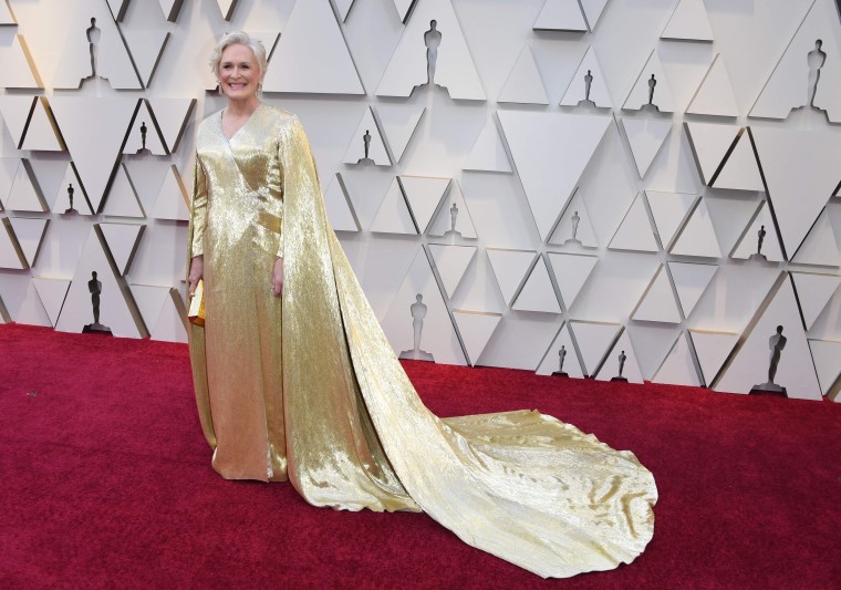 Glenn Close Oscars red carpet 2019