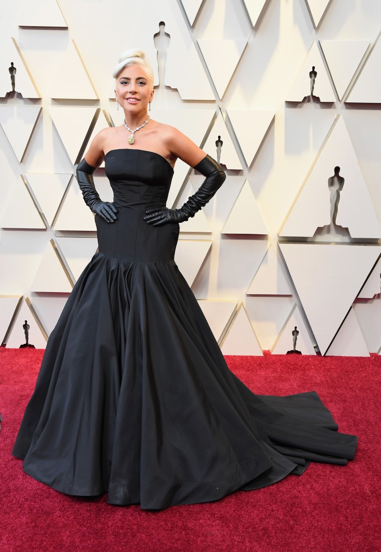 Lady Gaga Oscars red carpet 2019