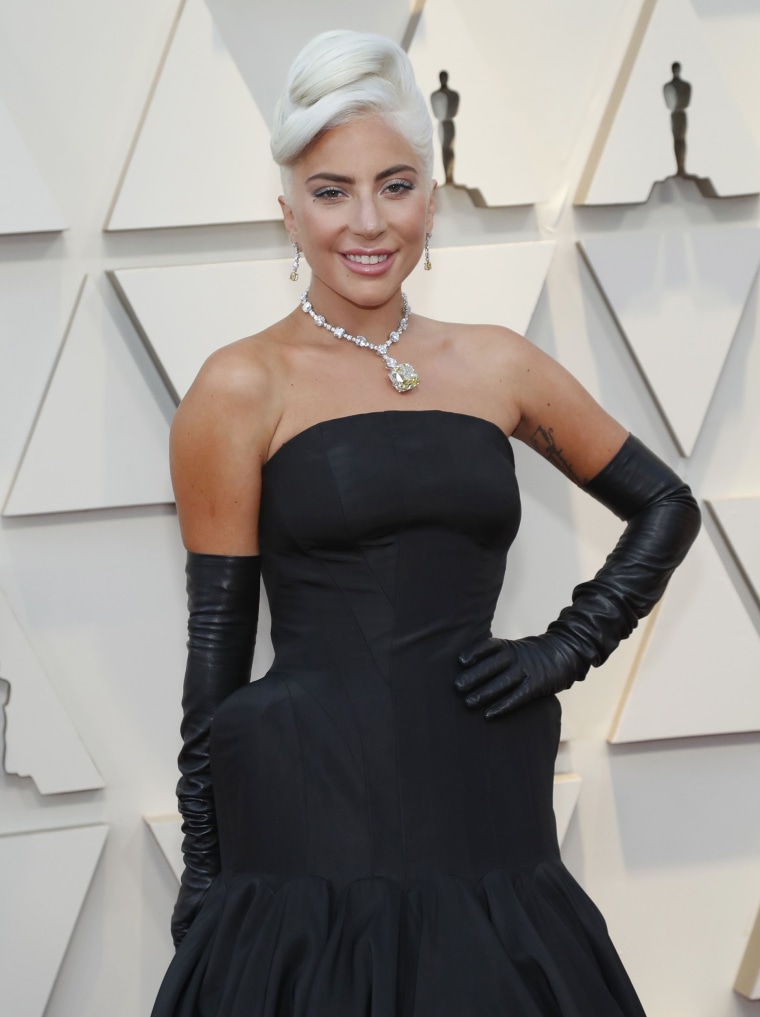 Lady Gaga Oscars necklace