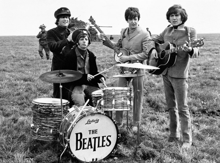 Image: John Lennon, Ringo Starr, Paul McCartney and George Harrison