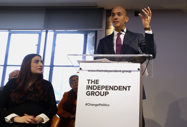 Image: Luciana Berger and Chaka Umunna