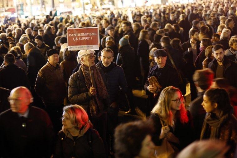 Image: France anti-semitism protests