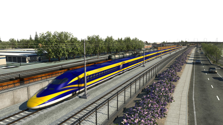 Image: High-Speed Rail Illustration