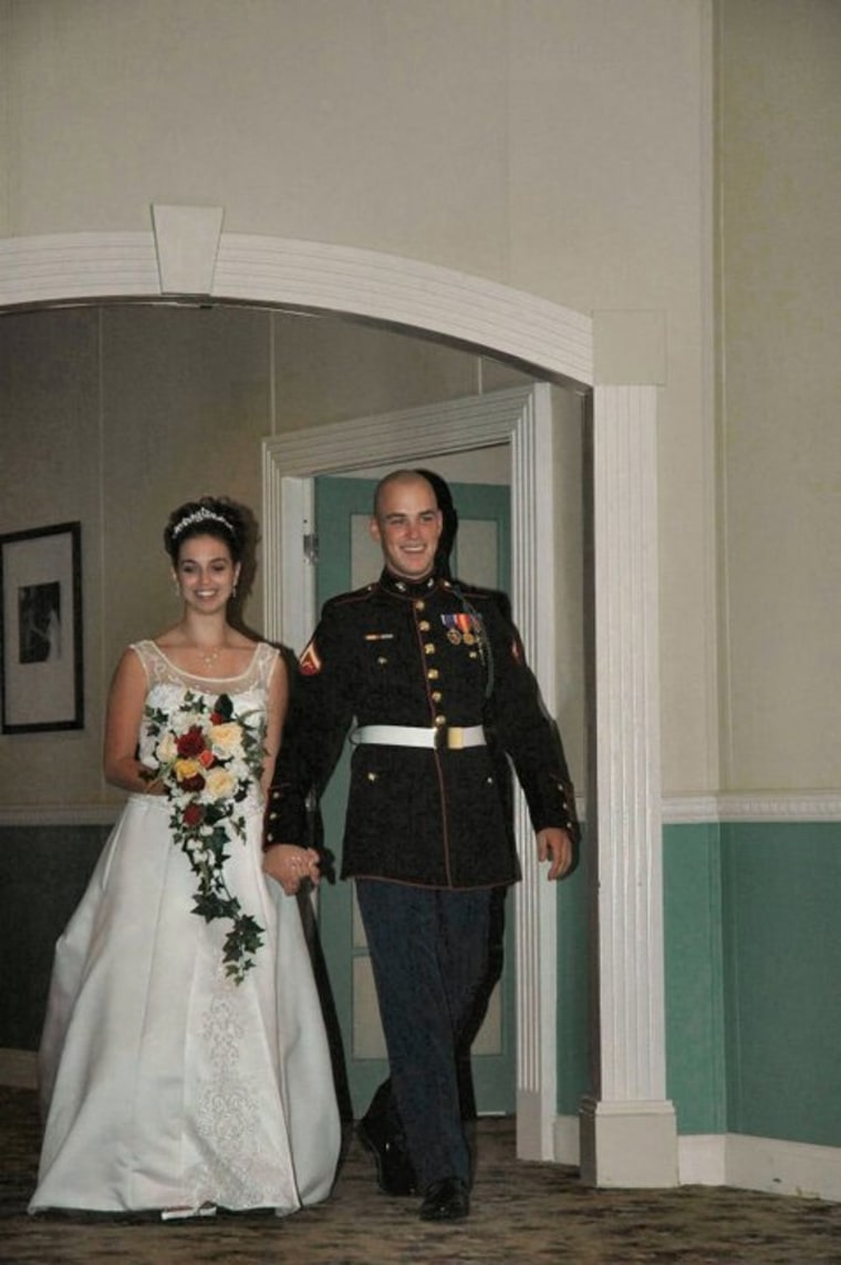 Jason married wife Amber in October 2003.