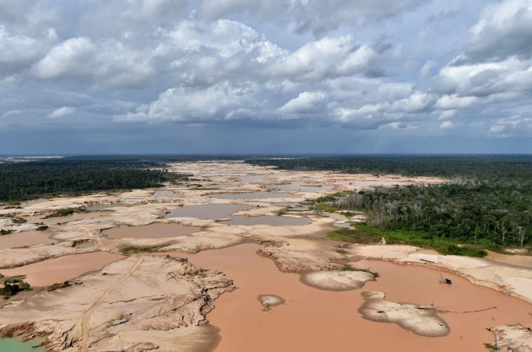 Image: Peru illegal mining