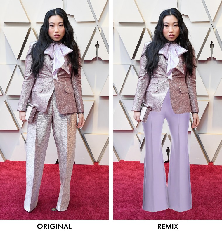 Awkwafina at Oscars 2019