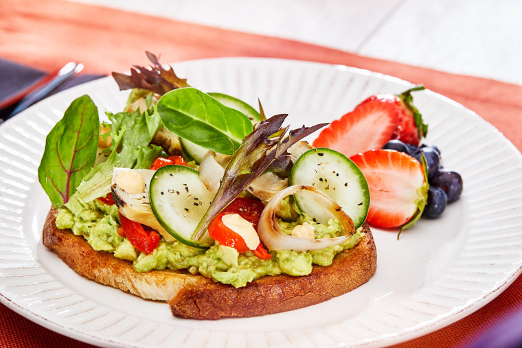 Enjoy trendy new menu items like avocado toast. 