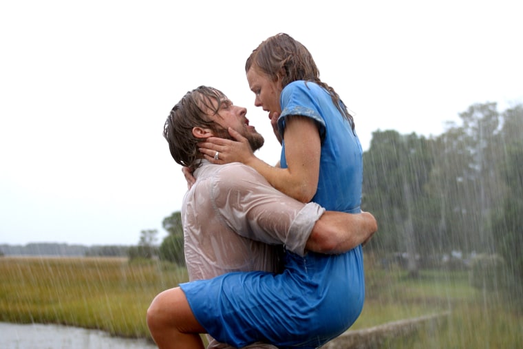 Ryan Gosling and Rachel McAdams in "The Notebook"