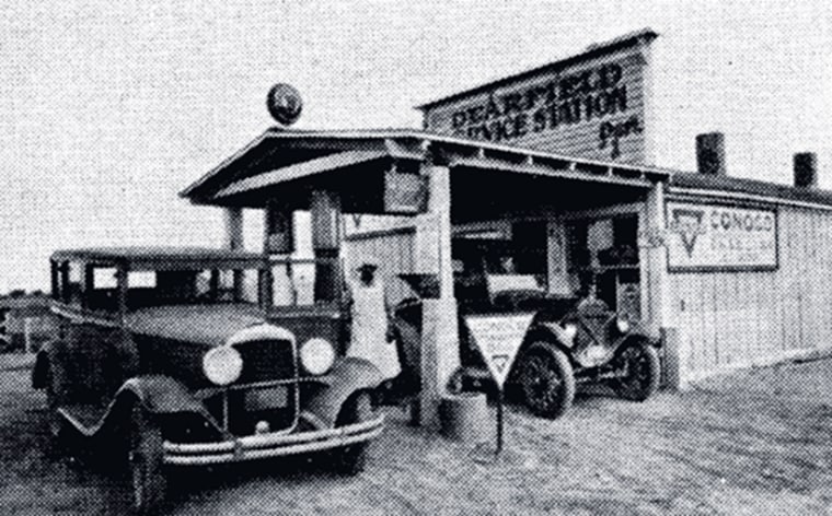 Image: The Dearfield Service Station, ca. 1930-1939.