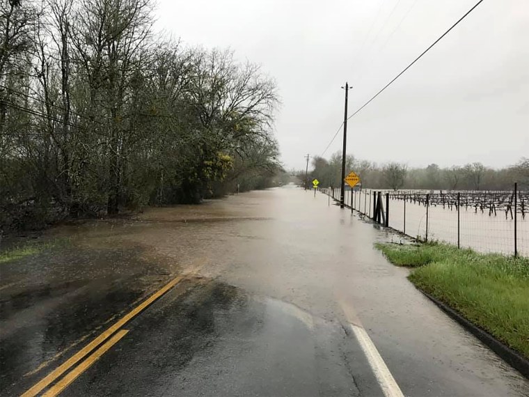 Image: North California Flood Waters
