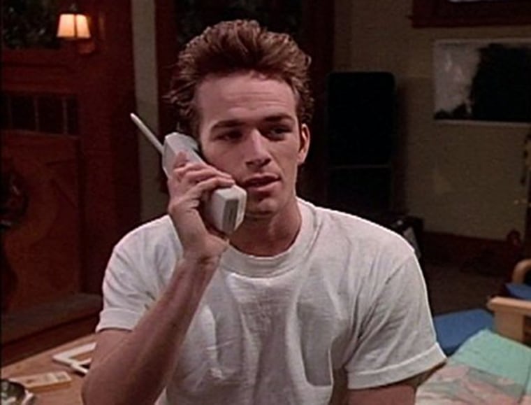 Luke Perry as Dylan McKay on "Beverly Hills, 90210."