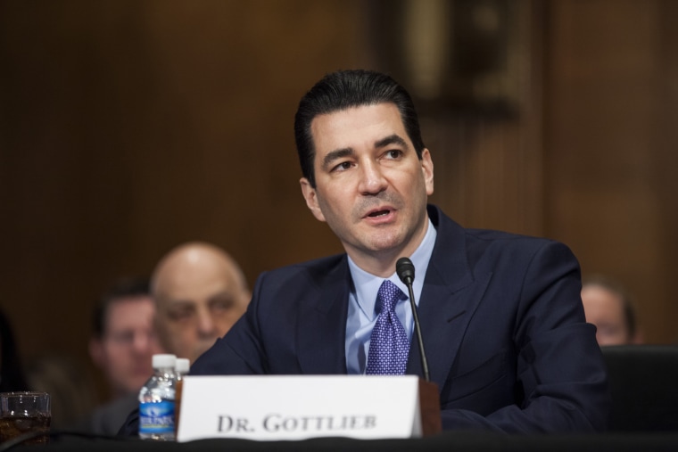 Image: Nomination Hearing Held For Scott Gottlieb To Head The FDA Department