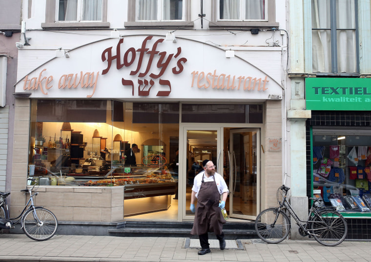 Image: Hoffy's kosher restaurant in Antwerp