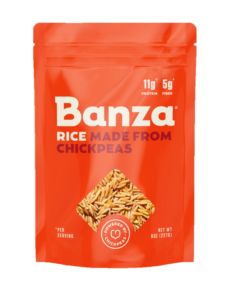 Image: Banza Rice is chickpea pasta.