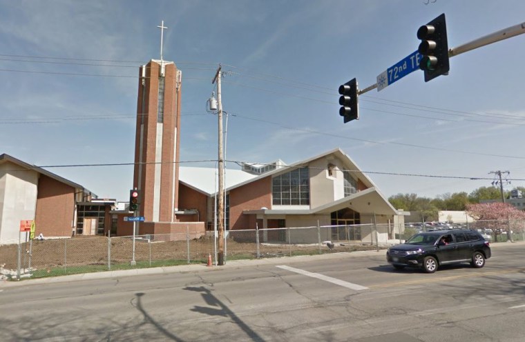 Image: St. Ann's Catholic School and Parish near Kansas City, Kansas.