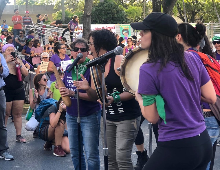 Image: Puerto Rico WOmen's Day March