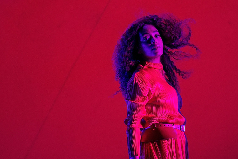Image: Solange Knowles performs at the Day for Night Festival in Houston on Dec. 17, 2017.