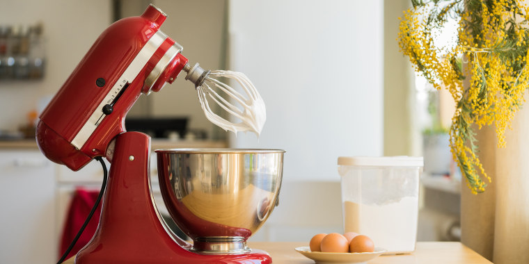 The body of a stand mixer is ground zero for flour, powdered sugar and whatever else goes into the mixing bowl, so it should be wiped down after each use.