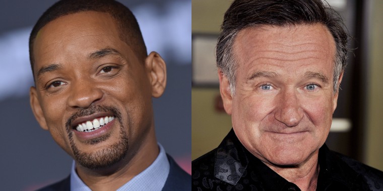 Will Smith delivers his own take on Robin Williams' famous role in "Aladdin."