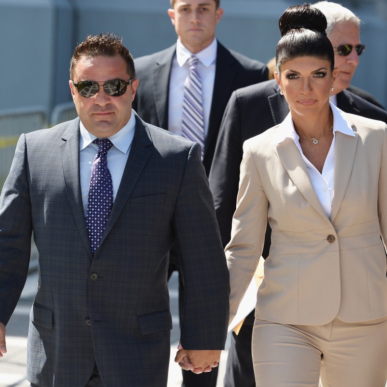 Teresa And Joe Giudice at court in 2013