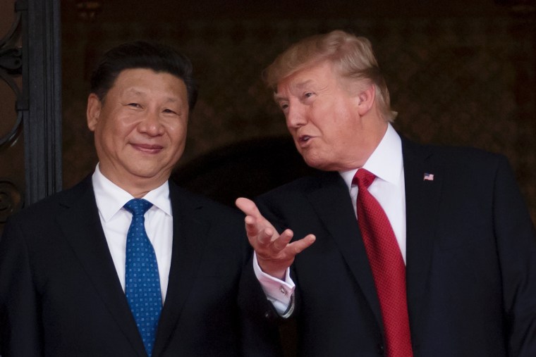 Image: US-CHINA-DIPLOMACY-TRUMP-XI