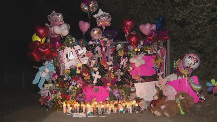 An impromptu memorial for Trinity Love Jones.