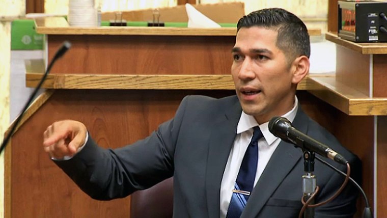 Officer Jonathan Aledda addressed the jury for the first time in the 2016 shooting of behavior therapist Charles Kinsey on March 13, 2019.