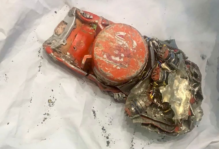Image: One of two black box recorders recovered from the Ethiopian Airlines 737 MAX aircraft that crashed near Addis Ababa on March 10, 2019.