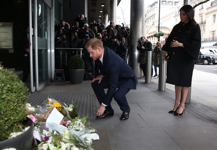 Prince Harry and Meghan Markle visit the New Zealand High Commission